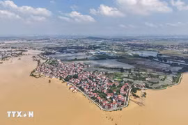 Nâng cao chất lượng đánh giá rủi ro, hướng tới quản lý thiên tai chủ động. (Ảnh: Hoàng Hiếu/TTXVN)