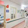 Khu điều trị trẻ mắc bệnh truyền nhiễm tại Bệnh viện Đa khoa Xanh Pôn. (Ảnh: Minh Quyết/TTXVN)