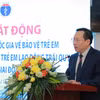Thứ trưởng Bộ Y tế Lê Đức Luận phát biểu tại Lễ phát động Chương trình quốc gia về bảo vệ trẻ em và phòng ngừa, giảm thiểu trẻ em lao động trái quy định pháp luật giai đoạn 2026-2030. (Ảnh: PV/Vietnam+)