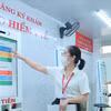 Khu vực đăng ký khám bệnh tại Bệnh viện đa khoa Xanh Pôn. (Ảnh: TTXVN) 