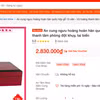 Sản phẩm được Cục An toàn thực phẩm cho biết chưa cấp Giấy tiếp nhận đăng ký cho sản phẩm trên. (Ảnh: Cục An toàn thực phẩm cung cấp)