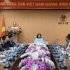 Bộ Y tế đã tổ chức Hội nghị trực tuyến toàn quốc khẩn cấp về công tác phòng, chống bệnh bại liệt. (Ảnh: PV/Vietnam+)