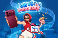 Cơ hội rinh iPhone 18 Pro khi đặt vé xem phim trên VietinBank iPay Mobile. (Ảnh: Vietnam+)