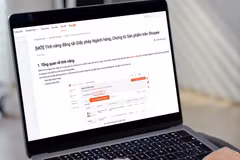 Shopee mới ra mắt tính năng đăng tải giấy phép ngành hàng, chứng từ sản phẩm trên Kênh Người bán. (Ảnh: PV/Vietnam+)