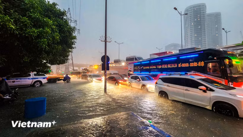 Nhiều khu vực có mưa dông, cục bộ có nơi mưa to đến rất to. (Ảnh minh họa: Hoài Nam/Vietnam+)