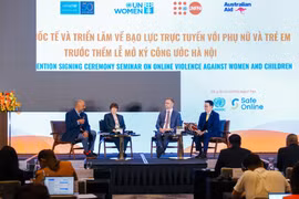 Các đại biểu tham gia thảo luận tại hội thảo. (Ảnh: PV/Vietnam+)
