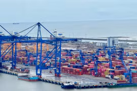 Nếu chỉ tính hàng hóa có xuất xứ Việt Nam và Singapore, Việt Nam đang xuất siêu hơn 2,56 tỷ SGD sang Singapore. (Ảnh: PV/Vietnam+)