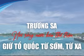 Trường Sa: Nơi sóng nước hóa thế trận, giữ Tổ quốc từ sớm, từ xa 