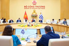 Kỳ họp lần IV Ủy ban Hỗn hợp về Hợp tác kinh tế, thương mại và đầu tư giữa Việt Nam và Uruguay. (Ảnh: Bộ Công Thương)