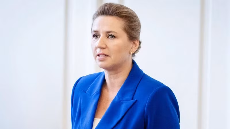 Thủ tướng Đan Mạch Mette Frederiksen. (Nguồn: AFP)