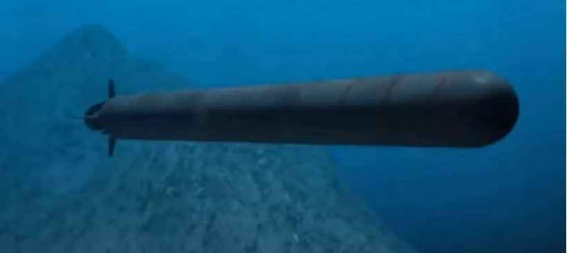 Tổ hợp ngư lôi không người lái “Poseidon” được trang bị đầu đạn hạt nhân.