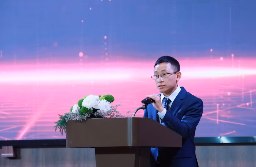 Ông Trần Trung Hưng, Tổng Giám đốc Tổng Công ty Star Telecom (Unitel). (Ảnh: Xuân Tú/TTXVN)