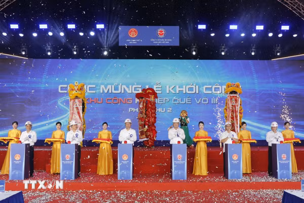 Bắc Ninh khởi công Khu công nghiệp Quế Võ III-Phân khu 2