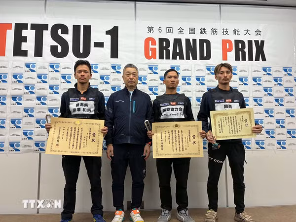 Lao động Việt Nam vô địch giải TETSU-1 GRAND PRIX toàn Nhật Bản
