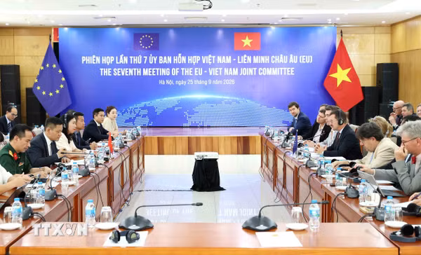 Việt Nam-EU tổ chức Phiên họp Ủy ban hỗn hợp lần thứ 7