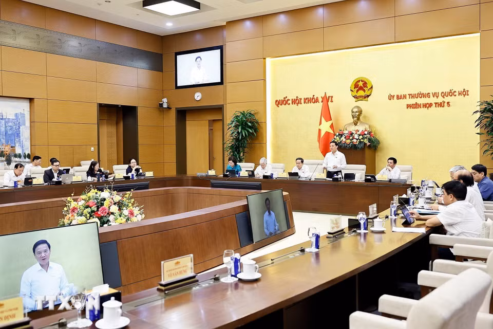 Quang cảnh phiên họp. (Ảnh: Doãn Tấn/TTXVN)