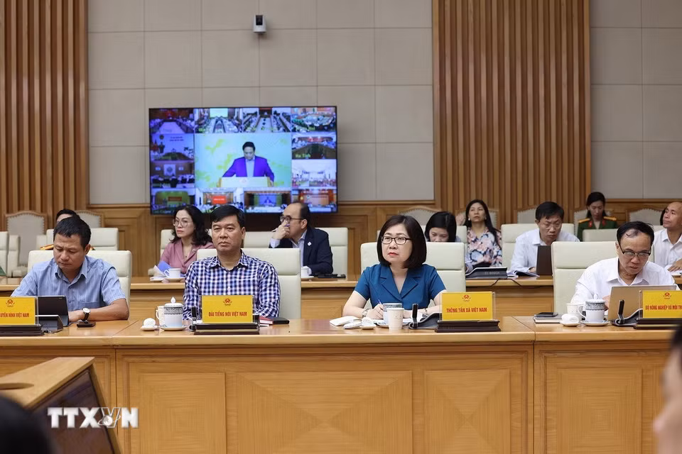 Các đại biểu tham dự Hội nghị triển khai Chương trình mục tiêu quốc gia phòng, chống ma túy đến năm 2030. (Ảnh: Dương Giang/TTXVN)