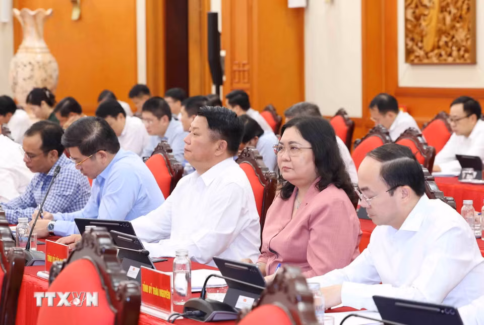Đại biểu tham dự hội nghị. (Ảnh: Phương Hoa/TTXVN)