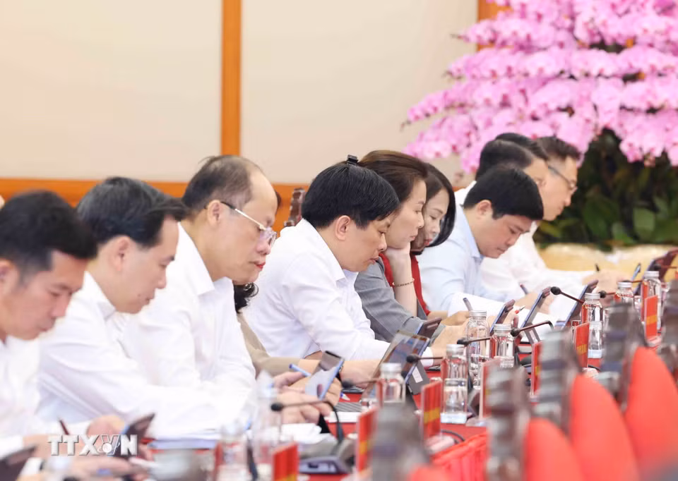 Đại biểu tham dự hội nghị. (Ảnh: Phương Hoa/TTXVN)