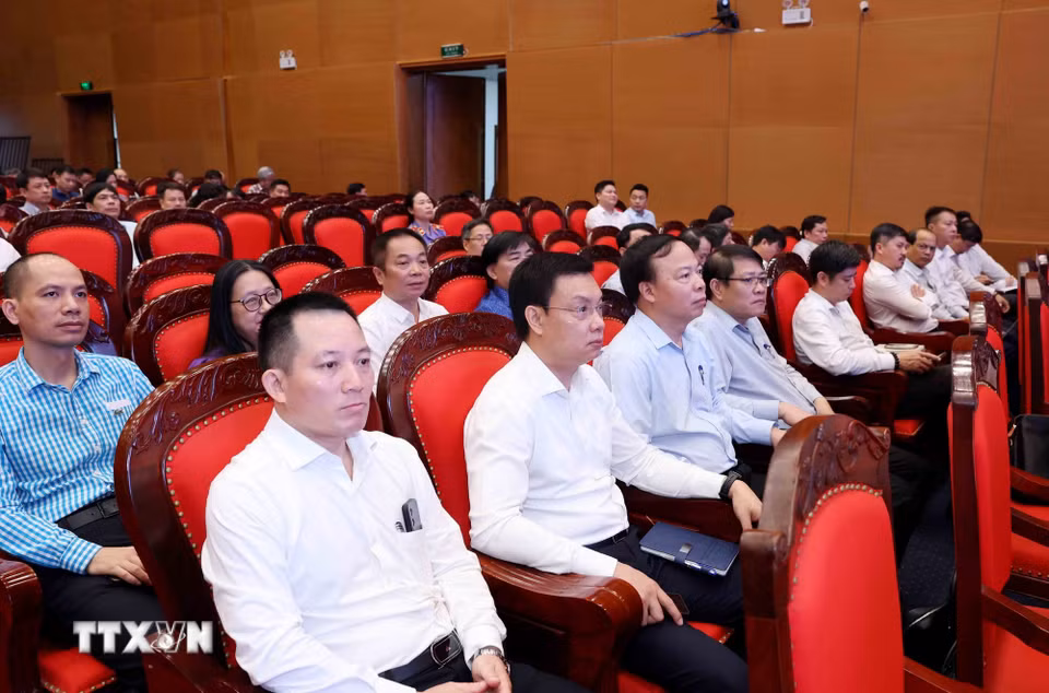 Đại biểu tham dự hội nghị. (Ảnh: Phương Hoa/TTXVN)
