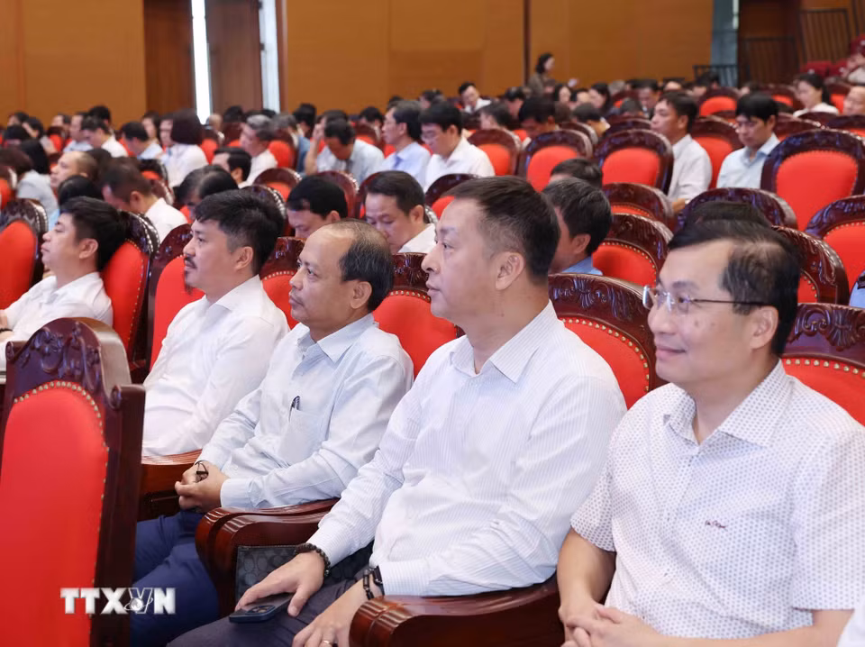 Đại biểu tham dự hội nghị. (Ảnh: Phương Hoa/TTXVN)