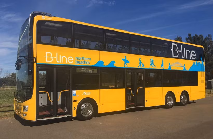 Xe buýt tại Australia. (Ảnh minh họa).
