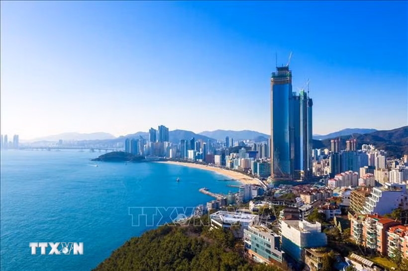 Thành phố Busan (Hàn Quốc). (Ảnh: TTXVN phát)