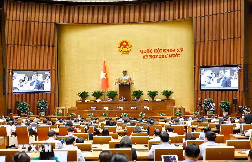 Quang cảnh phiên họp. (Ảnh: Doãn Tấn/TTXVN)