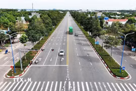 Thành phố Hồ Chí Minh trong nhóm có chất lượng không khí ở mức Tốt. (Ảnh: Hồng Đạt/TTXVN)