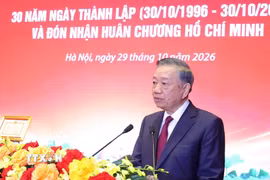 Tổng Bí thư, Chủ tịch nước Tô Lâm phát biểu chỉ đạo. (Ảnh: Văn Điệp/TTXVN)