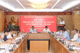 Quang cảnh hội nghị. (Ảnh: TTXVN phát)