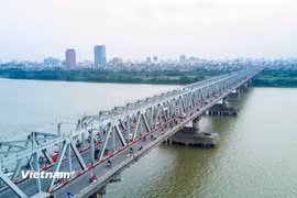 Cầu Chương Dương. (Nguồn: Vietnam+)