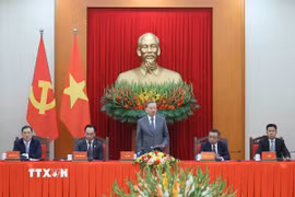 Tổng Bí thư Tô Lâm phát biểu. (Ảnh: Thống Nhất/TTXVN)