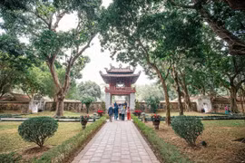 Không khí của Hà Nội ở mức trung bình. (Nguồn: TTXVN)