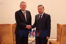 Tổng Bí thư, Chủ tịch nước Tô Lâm tiếp Thượng nghị sỹ Hoa Kỳ Steve Daines 