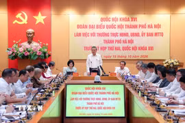 Tổng Bí thư, Chủ tịch nước Tô Lâm chủ trì buổi làm việc. (Ảnh: Văn Điệp/TTXVN)