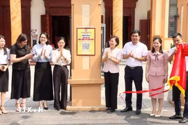 Mô hình “Kết nối số - Mặt trận với Nhân dân” được phường Mỹ Hào ( Hưng Yên) triển khai từ cuối tháng 4/2026 để kịp thời nắm bắt tư tưởng của cán bộ, đảng viên và nhân dân. (Ảnh: TTXVN phát)