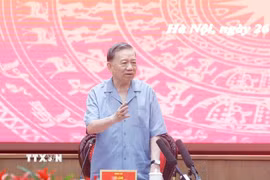 Tổng Bí thư, Chủ tịch nước Tô Lâm phát biểu. (Ảnh: Thống Nhất/TTXVN)