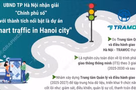 UBND thành phố Hà Nội đạt giải thưởng “Chính phủ số” tại ASOCIO 2025 