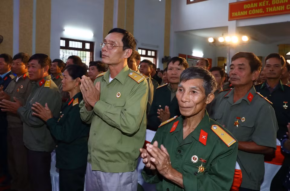 Các đại biểu dự Ngày hội đại đoàn kết toàn dân tộc. (Ảnh: Thống Nhất/TTXVN)