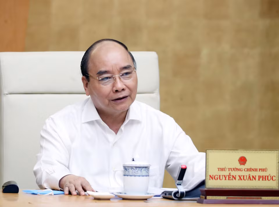 Thủ tướng Nguyễn Xuân Phúc phát biểu. (Ảnh: Thống Nhất/TTXVN)
