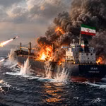 Tàu thương mại Iran trúng đạn ở Eo biển Hormuz, 4 người thương vong