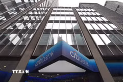 Trụ sở Citigroup tại Manhattan, thành phố New York, Mỹ. (Ảnh: AFP/TTXVN)