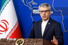 Người phát ngôn Bộ Ngoại giao Iran Esmail Baghaei. (Ảnh: IRNA/TTXVN)