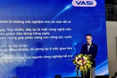 Ông Yoshida Susumu, Tổng Thư ký Hiệp hội Doanh nghiệp Nhật Bản tại Việt Nam phát biểu chào mừng.