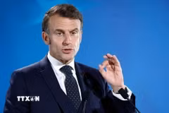 Tổng thống Pháp Emmanuel Macron. (Ảnh: IRNA/TTXVN)