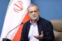 Tổng thống Iran Masoud Pezeshkian. (Ảnh: IRNA/TTXVN)