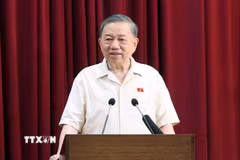 Tổng Bí thư, Chủ tịch nước Tô Lâm phát biểu. (Ảnh: Thống Nhất/TTXVN)