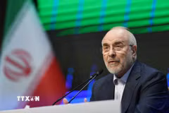 Chủ tịch Quốc hội Iran Mohammad Bagher Ghalibaf. (Ảnh: THX/TTXVN)