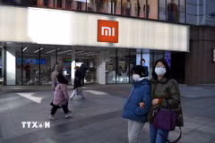 Một cửa hàng của Xiaomi ở Bắc Kinh, Trung Quốc. (Ảnh: AFP/TTXVN)